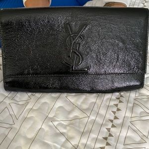 YSL Bella De Jour  Clutch Black
